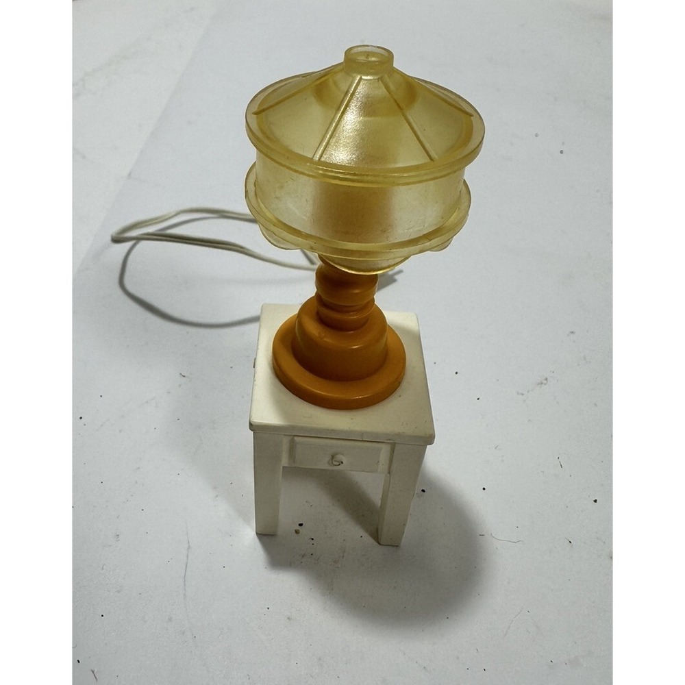 Vintage 1970s Fisher Price Doll House Decorator Lamp